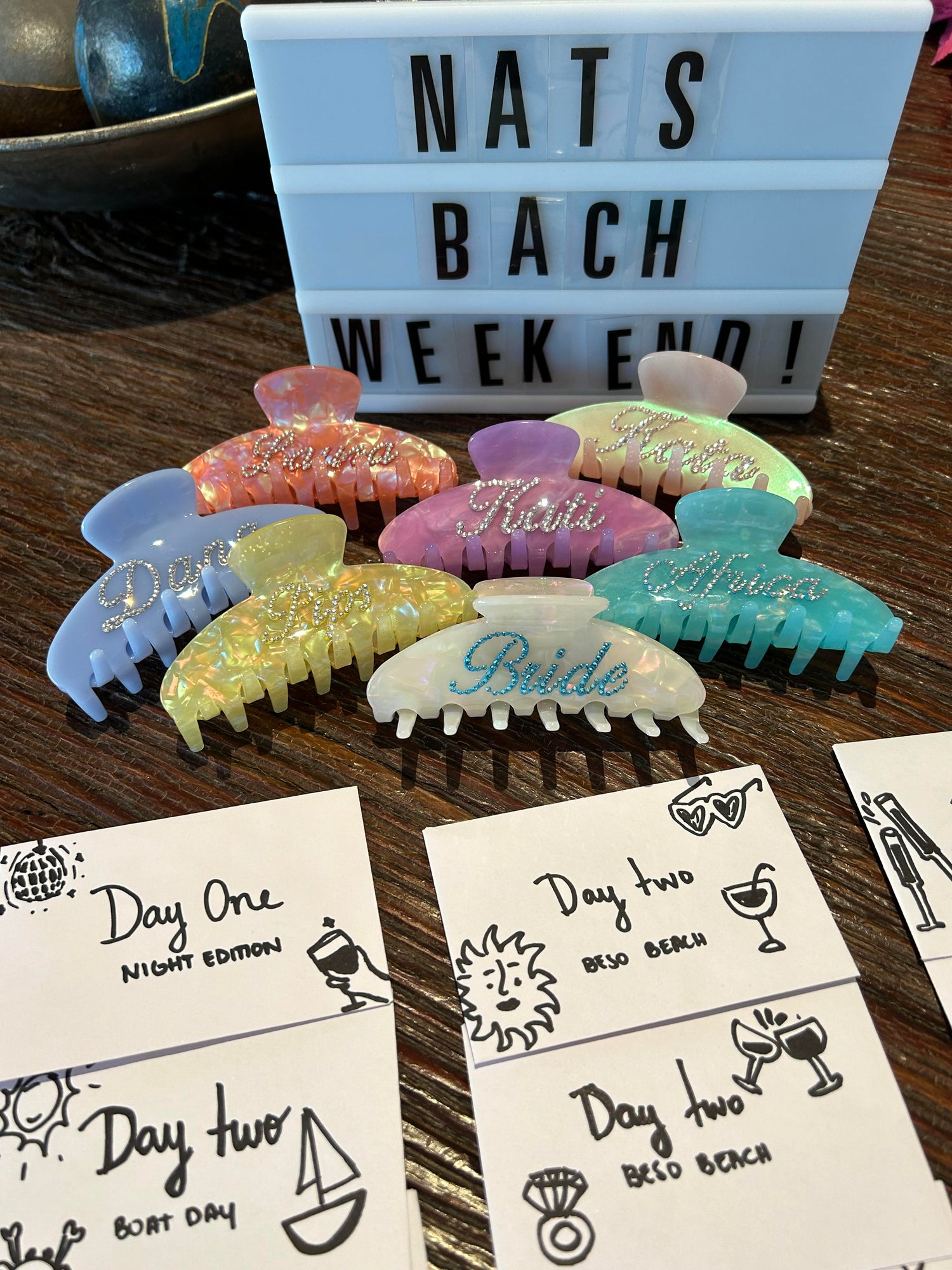 Custom hairclip